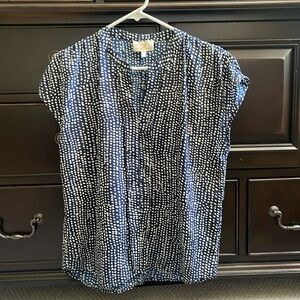 Navy/ Nautical Look Blouse Size Small